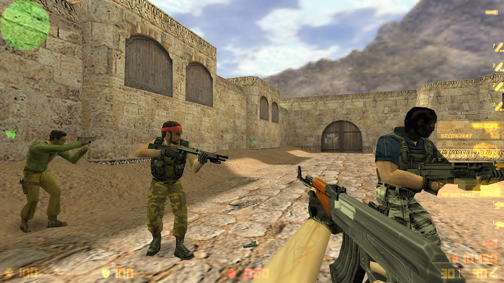 CS 1.6 на Windows XP
