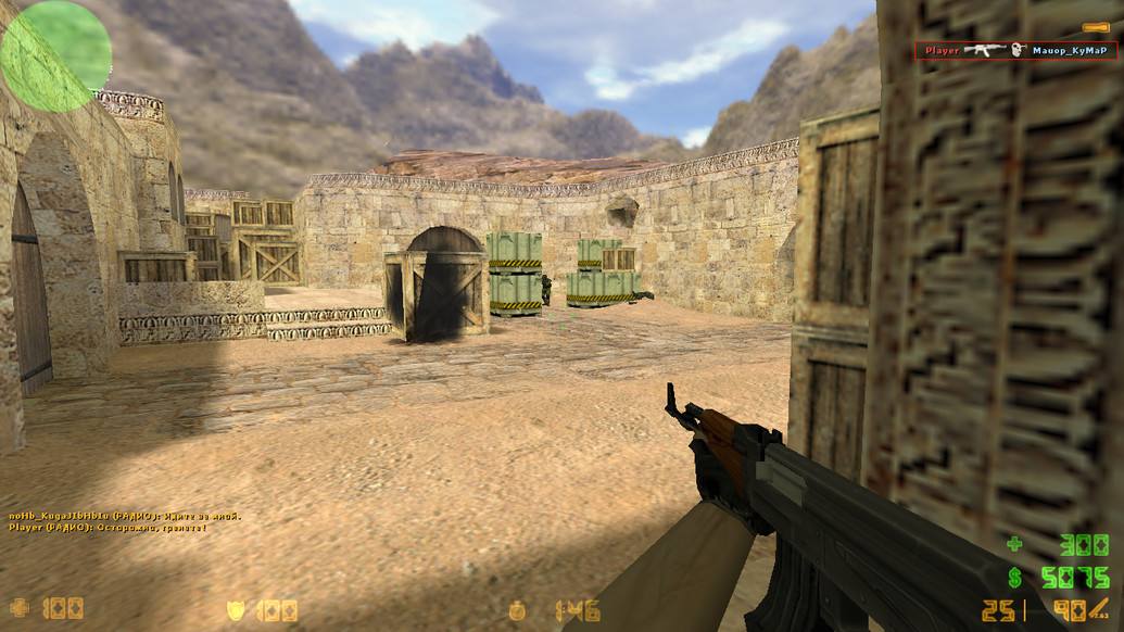 CS 1.6 без анимации