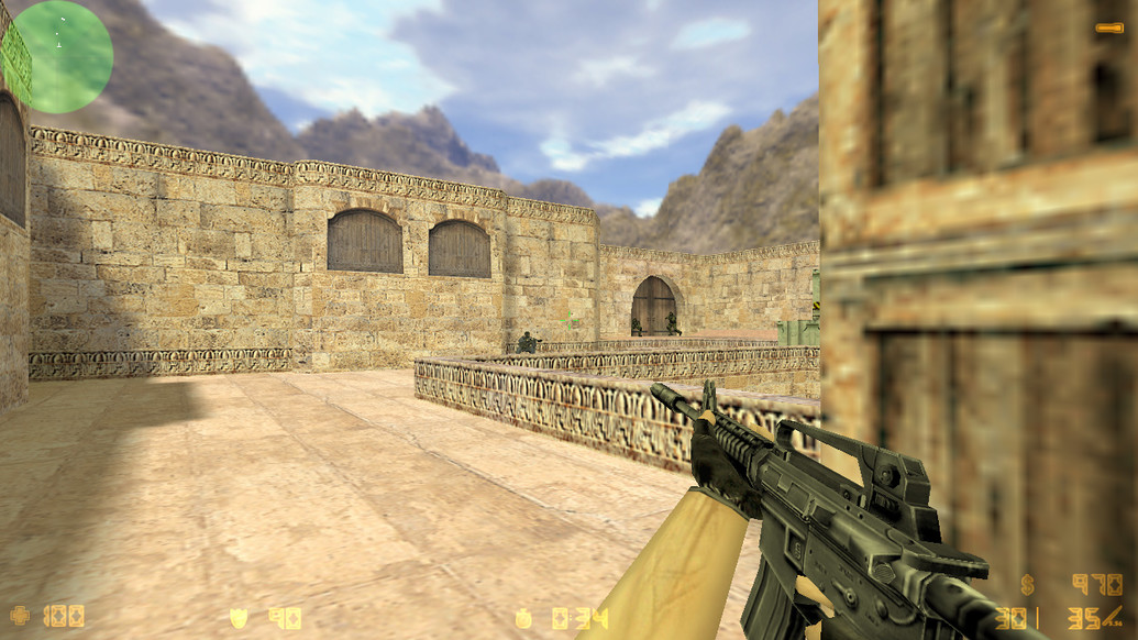 CS 1.6 без разброса и отдачи