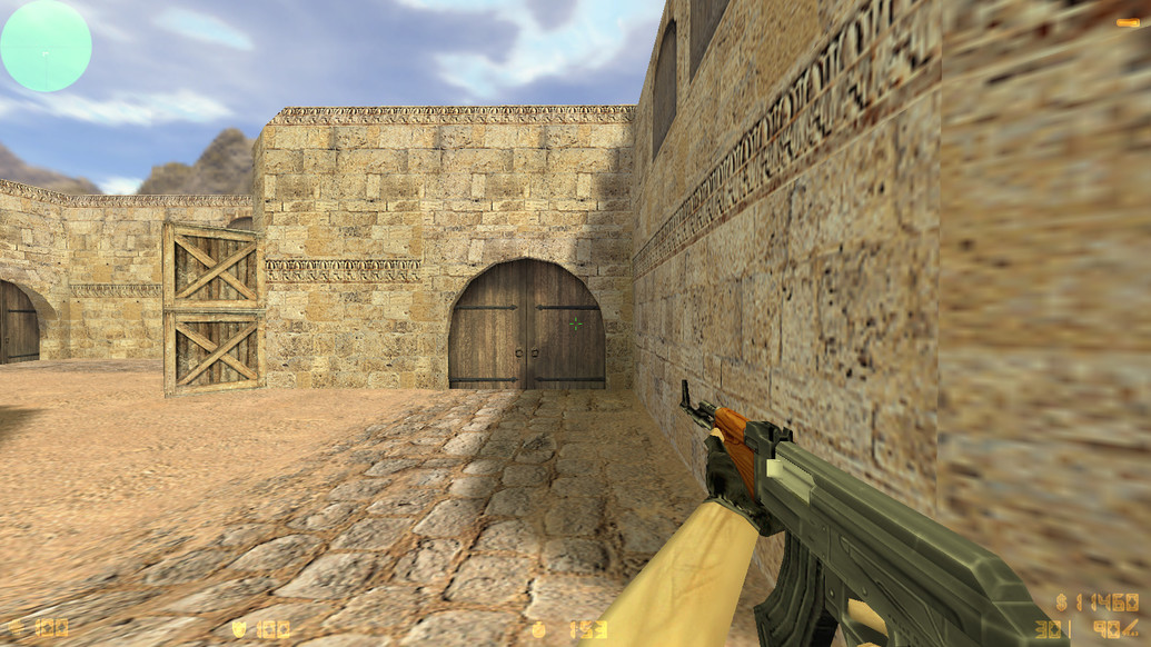 CS 1.6 с маленьким прицелом