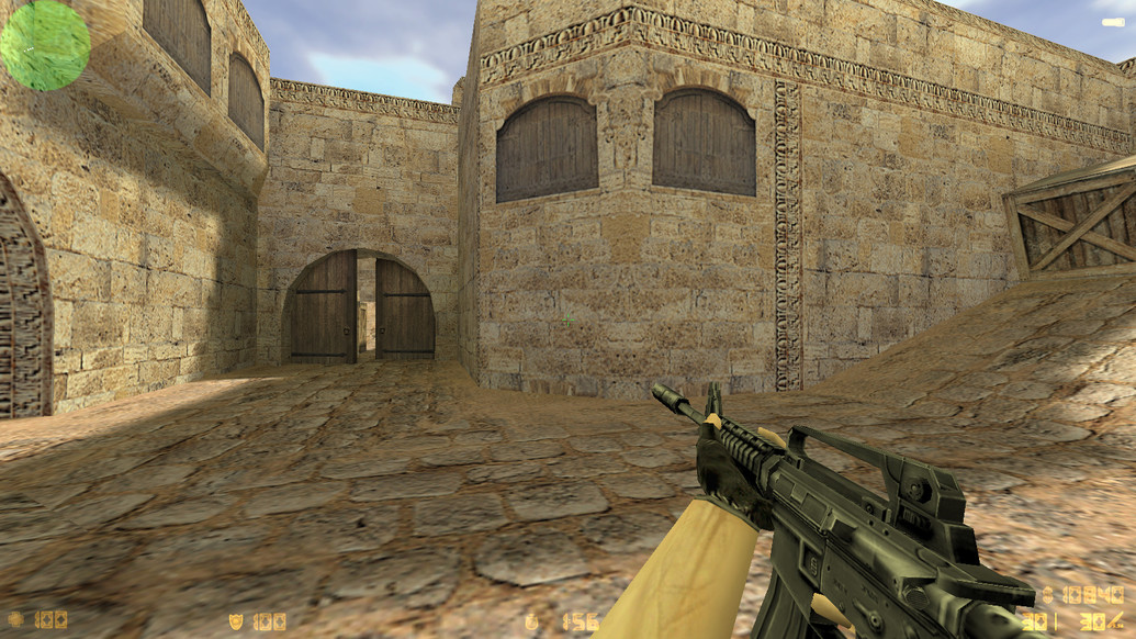 CS 1.6 с маленьким прицелом