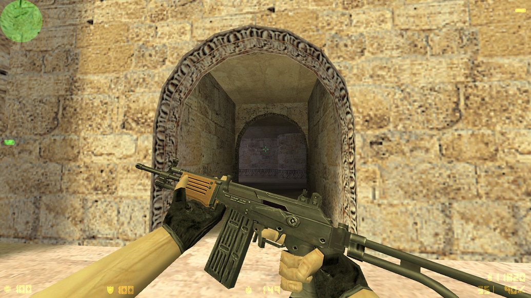 CS 1.6 с осмотром оружия
