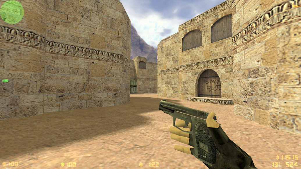 CS 1.6 с осмотром оружия