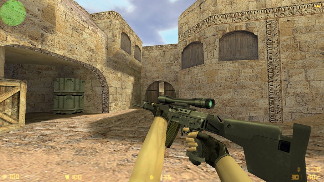 CS 1.6 с осмотром оружия