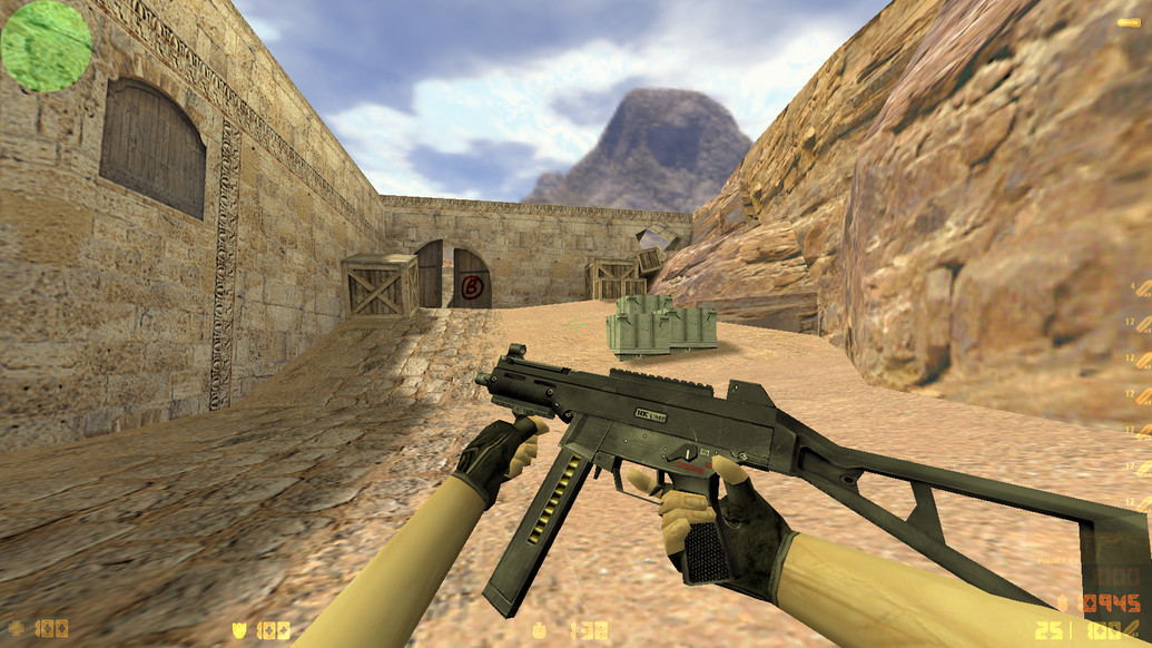 CS 1.6 с осмотром оружия