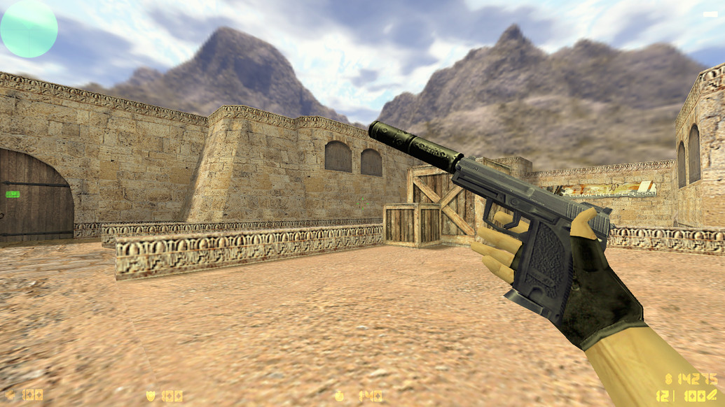 CS 1.6 с осмотром оружия