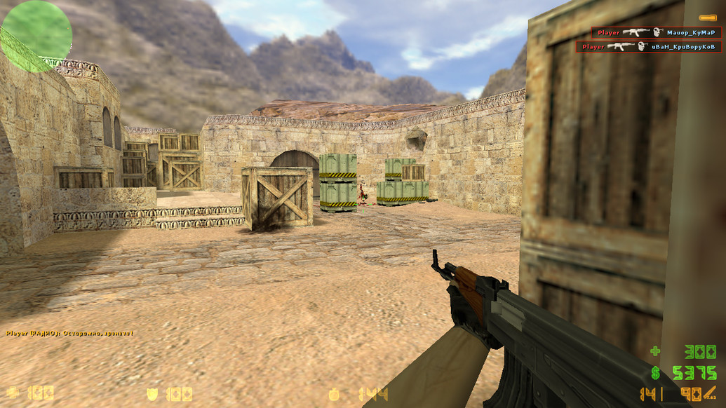 CS 1.6 с защитой