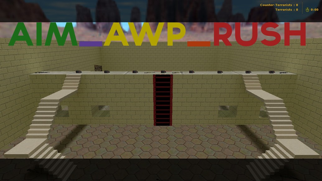 «aim_awp_rush» для CS 1.6