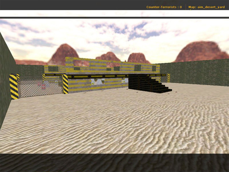«aim_desert_yard» для CS 1.6