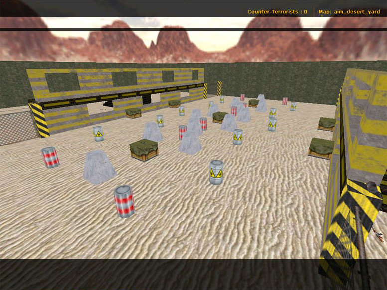 «aim_desert_yard» для CS 1.6