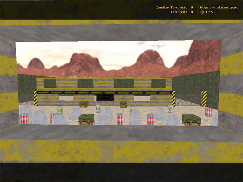 «aim_desert_yard» для CS 1.6