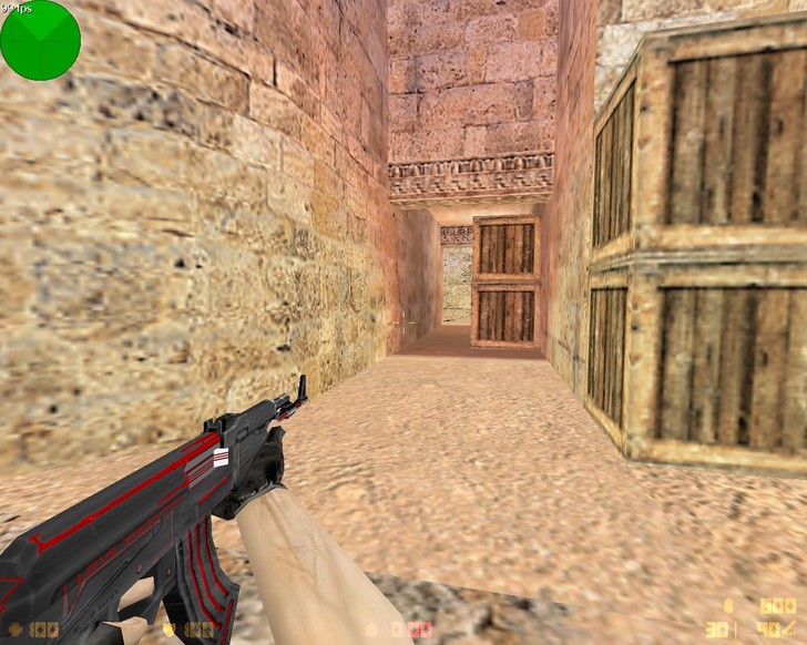 «aim_dust2midll» для CS 1.6