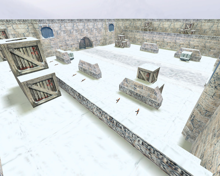 «aim_snowy_winter» для CS 1.6