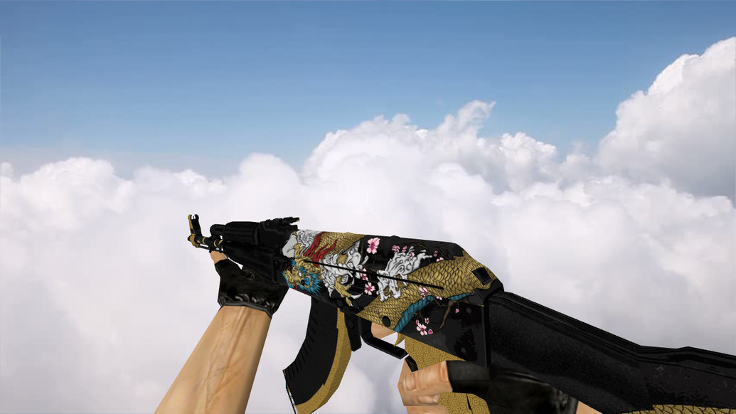 «AK-47 Dragon Gold» для CS 1.6