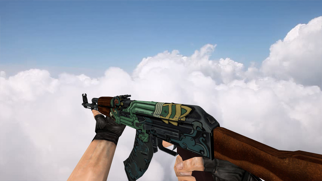 «AK-47 Fire Serpent» для CS 1.6