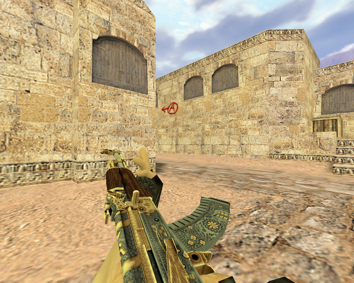 «АК-47 Золотой картель» для CS 1.6