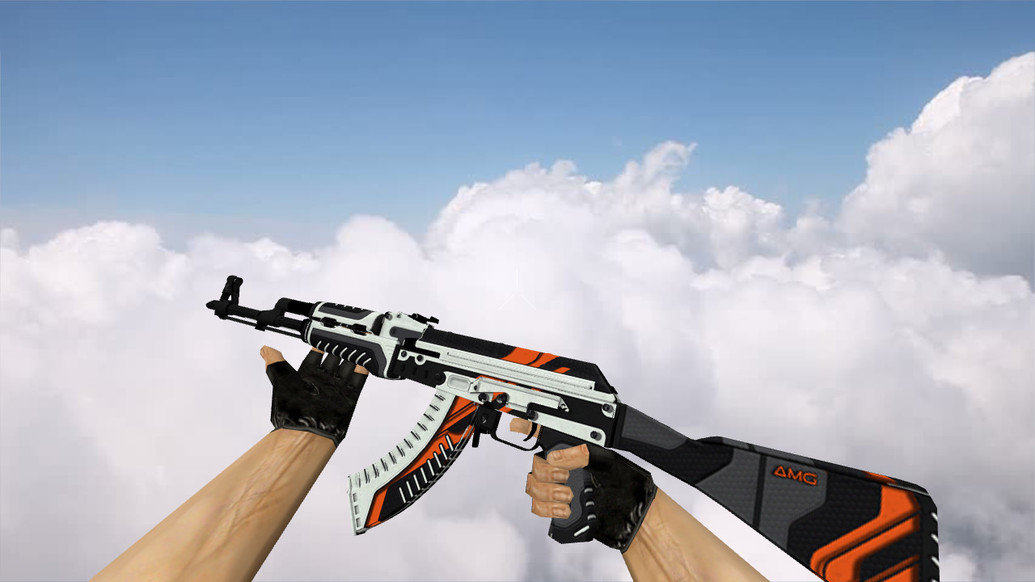 «AK-47 Orange Vulcan» для CS 1.6