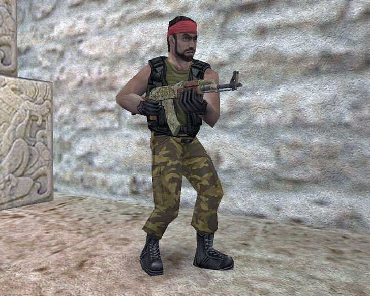 Скин AK-47 Panthera Onca для CS 1.6 - скачать на All-CS.ru