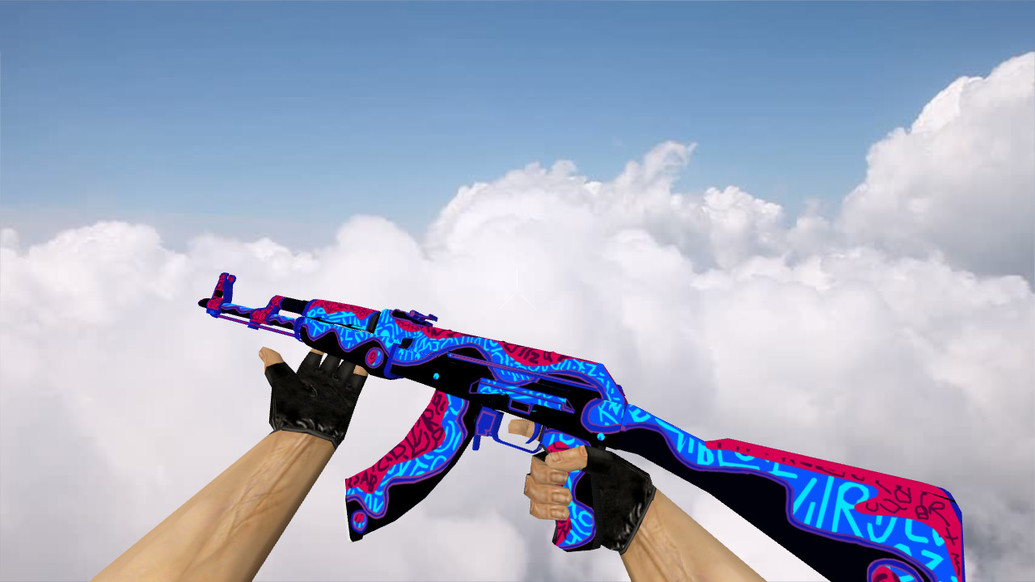 «AK-47 Red Ice» для CS 1.6