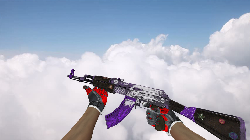 «AK-47 Rise Purple» для CS 1.6