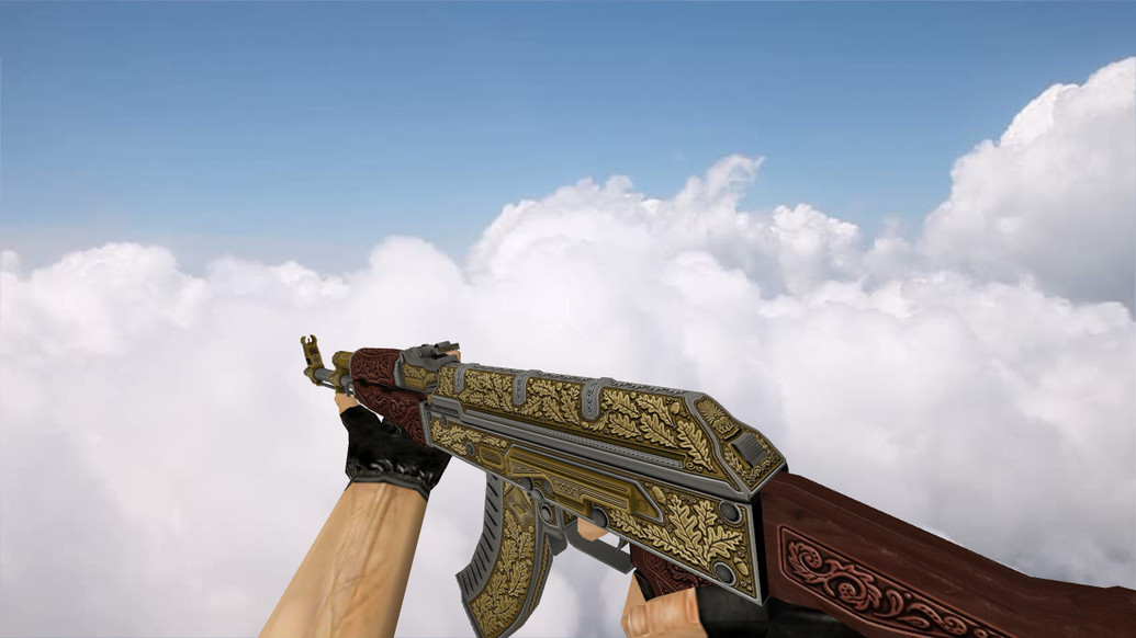 «AK-47 Royal Platinum Gold» для CS 1.6