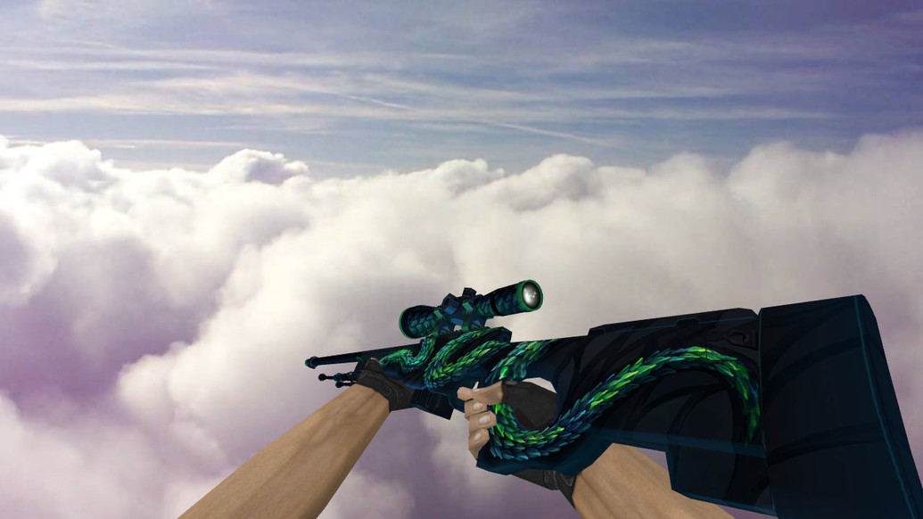 CS:GO AWP Atheris HD skin for CS 1.6 