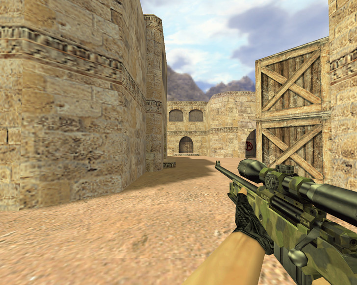 «AWP Лесной камуфляж» для CS 1.6