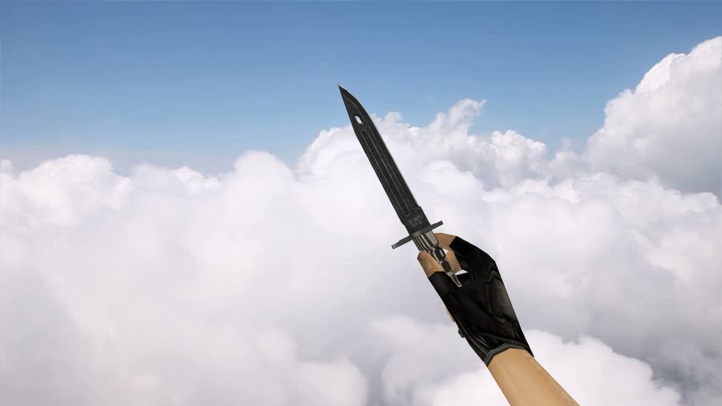 «Штык-нож Черный ламинат» для CS 1.6