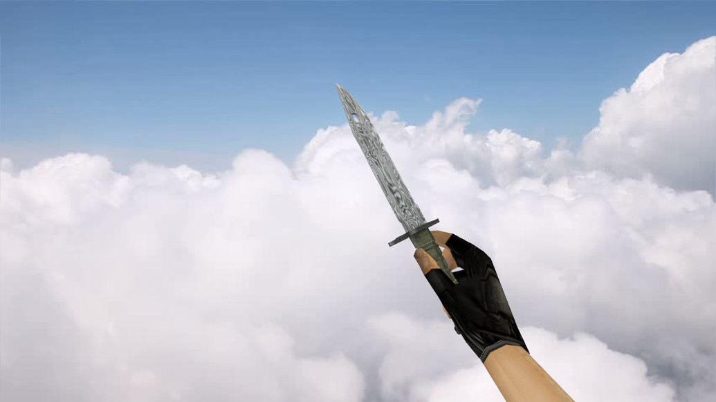 «Штык-нож Дамасская сталь» для CS 1.6
