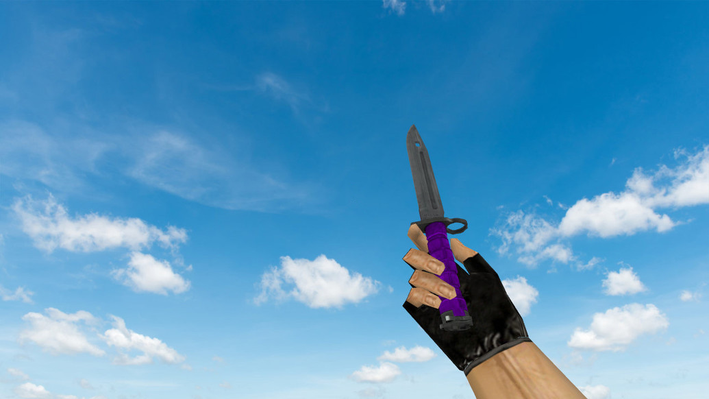 «Штык-нож Ультрафиолет» для CS 1.6