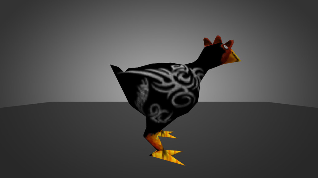 «Chicken Black with Tattoo» для CS 1.6