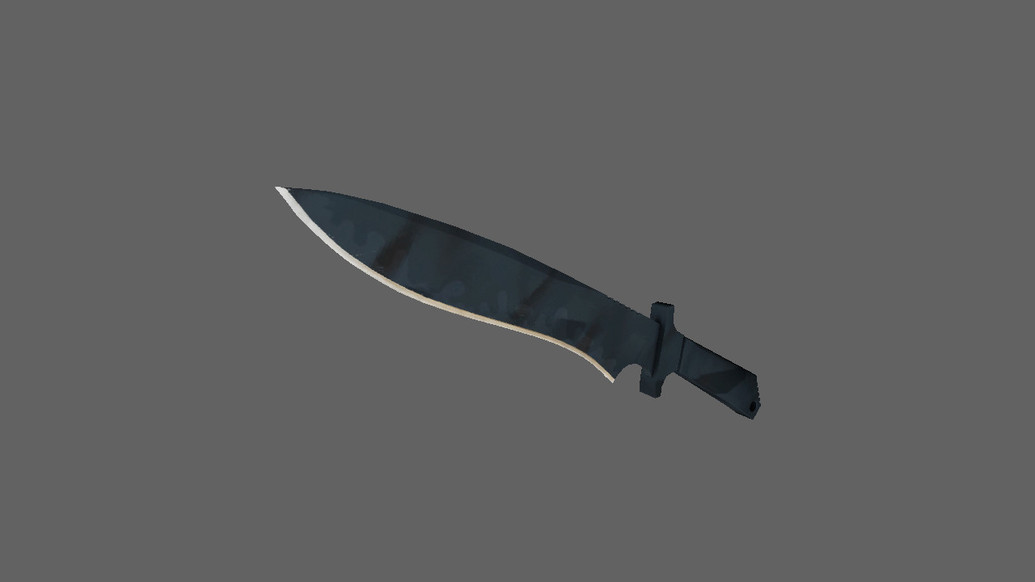«Классический нож | Вороненая сталь» для CS 1.6