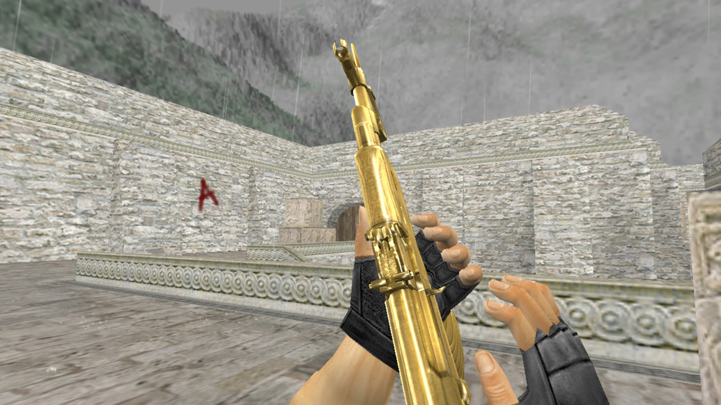 «Золотой АК-47 из CrossFire» для CS 1.6