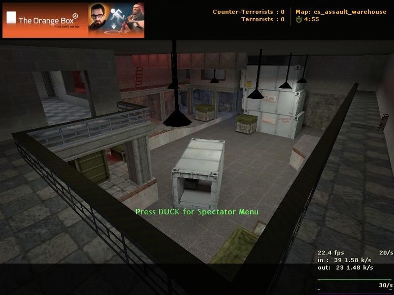 «cs_assault_warehouse» для CS 1.6