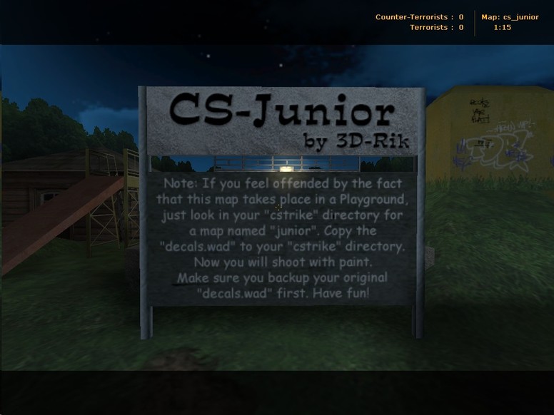 «cs_junior» для CS 1.6