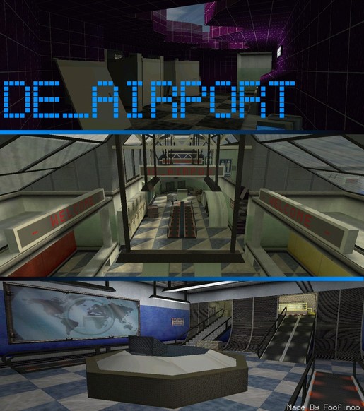 «de_airport» для CS 1.6