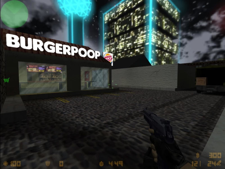 «de_burgerpoop» для CS 1.6