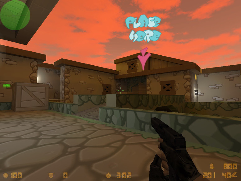 «de_comicpirates» для CS 1.6