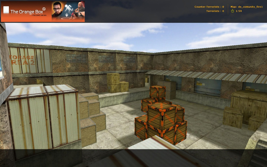 «de_comunity_fire1» для CS 1.6