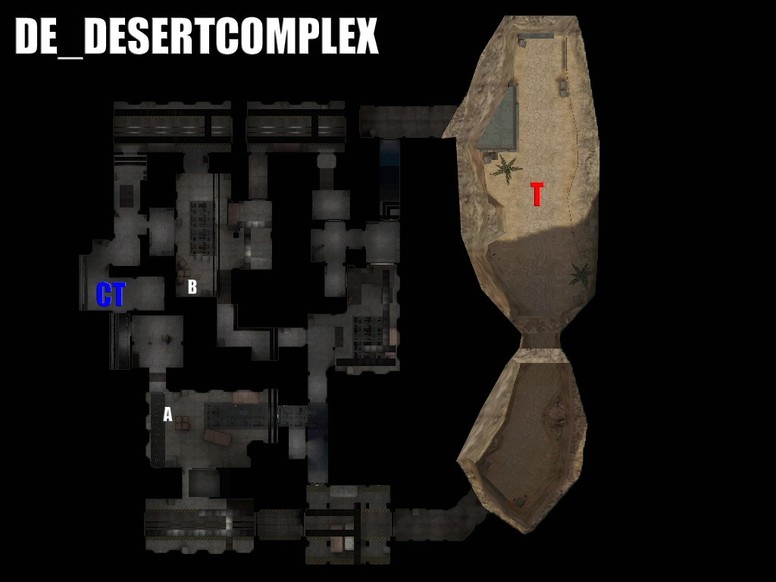 «de_desertcomplex» для CS 1.6