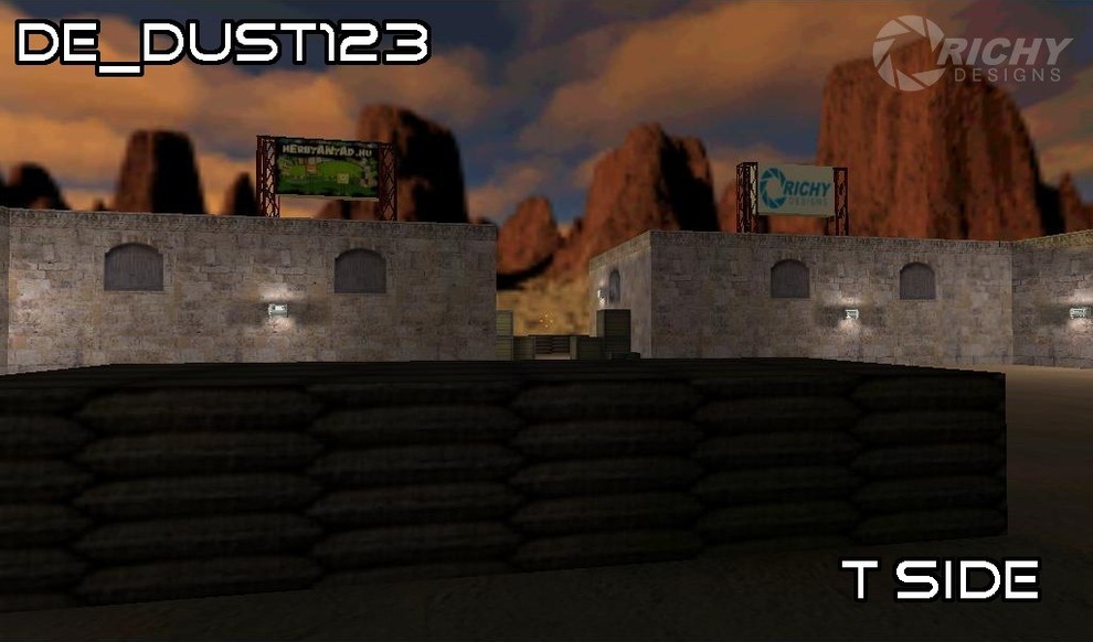 «de_dust123» для CS 1.6