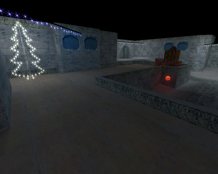 «de_dust2_2x2_xmas» для CS 1.6