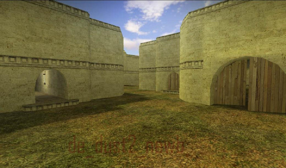 «de_dust2_newb» для CS 1.6