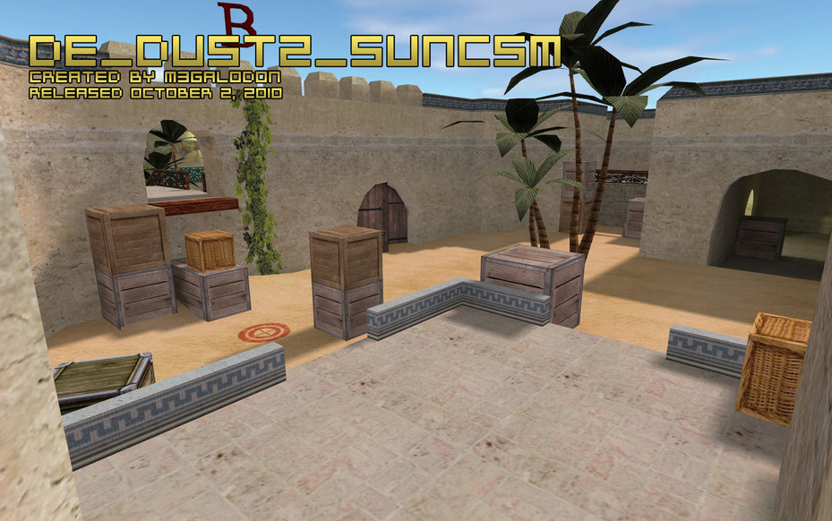 «de_dust2_suncsm» для CS 1.6