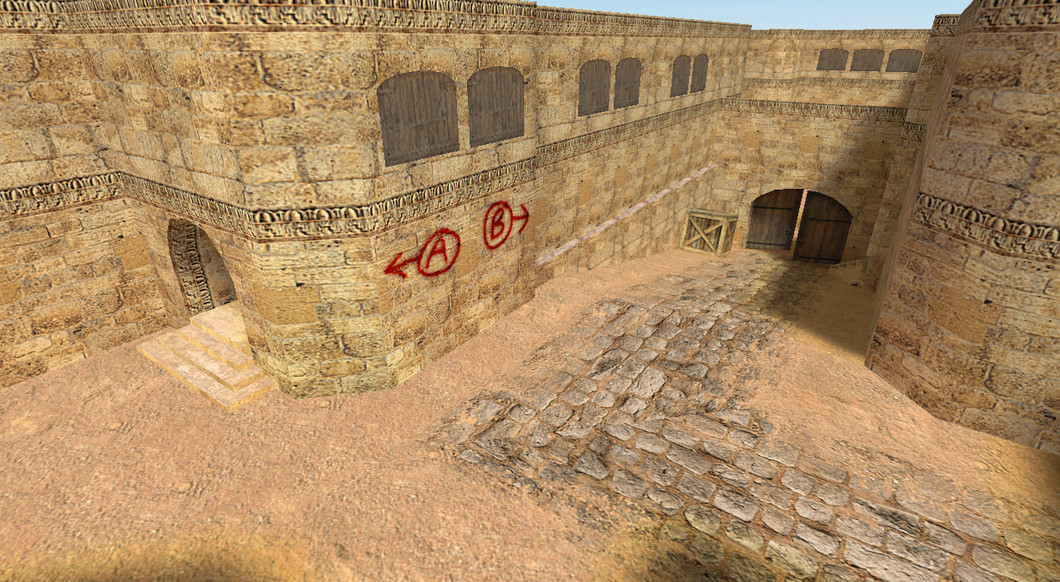 «de_dust3 by lambadi» для CS 1.6