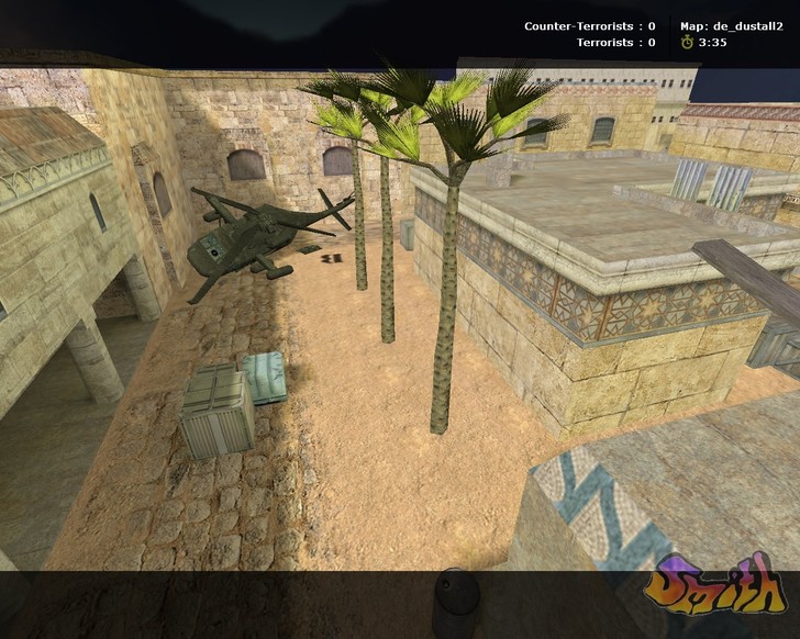 «de_dustall2» для CS 1.6