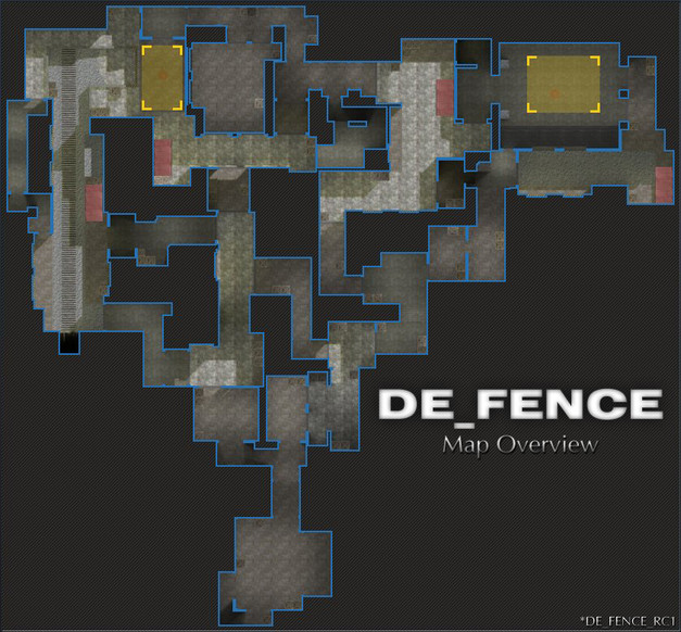 «de_fence_rc1» для CS 1.6