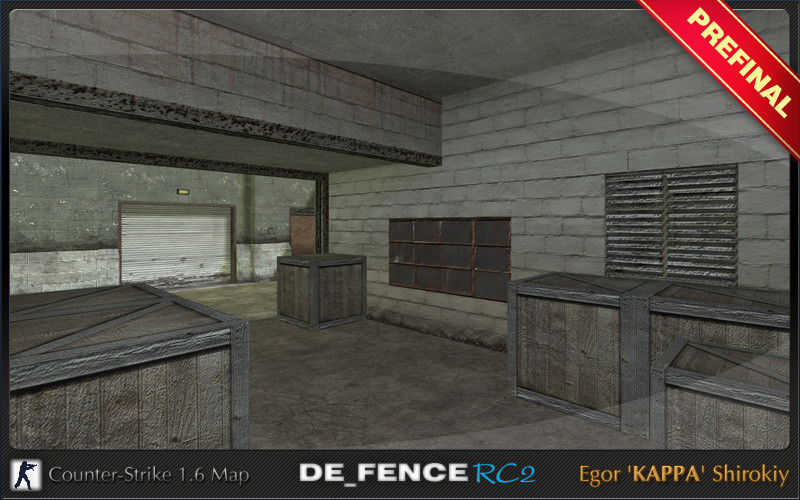 «de_fence_rc2» для CS 1.6