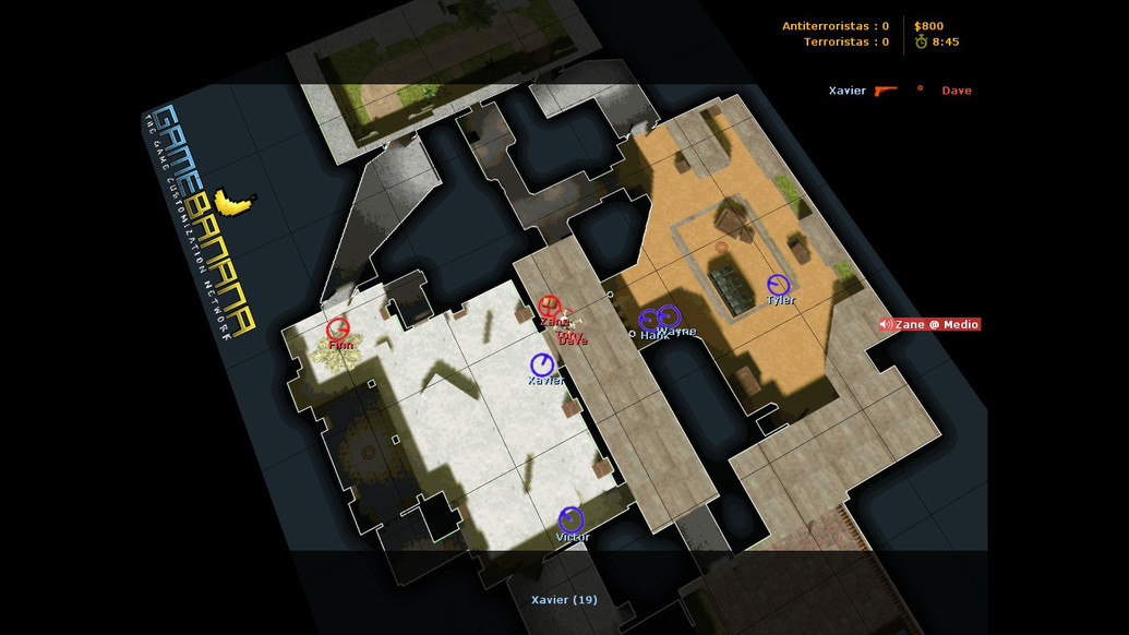 «de_gamebanana» для CS 1.6
