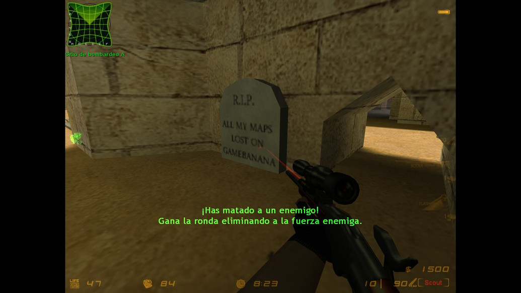 «de_gamebanana» для CS 1.6